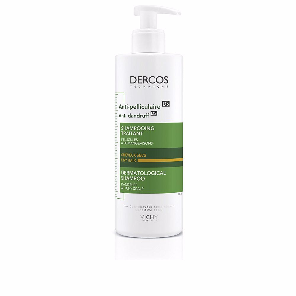 Vichy Dercos Anti-Dandruff Shampoo For Dry Hair 390 Ml