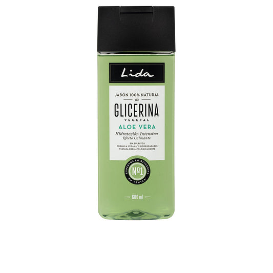 LIDA 100% NATURAL SOAP glycerin and aloe vera 600 ml