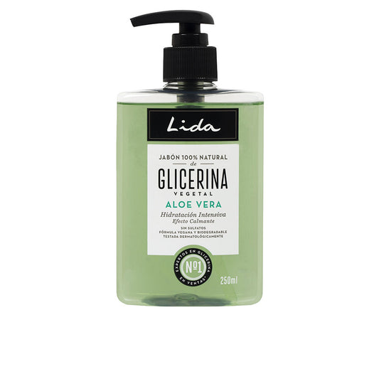 LIDA 100% NATURAL SOAP hands glycerin and aloe vera 250 ml