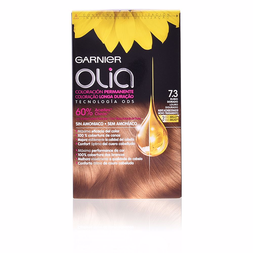 OLIA coloración permanente #7,3-golden dark blonde 1 u