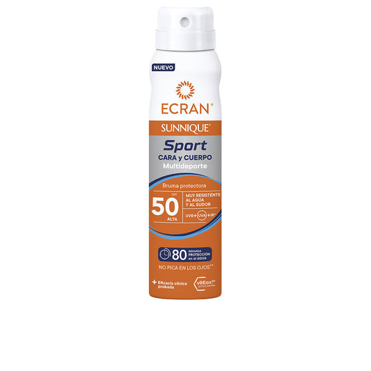 ECRAN SUNNIQUE SPORT face and body mist 75 ml