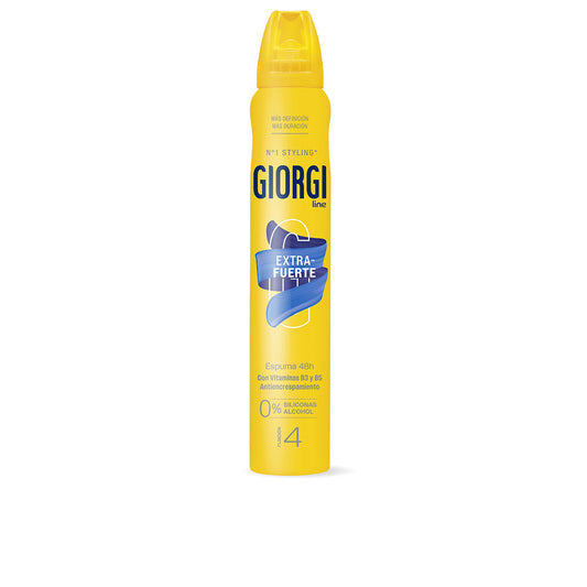 GIORGI EXTRA STRONG HOLD fixing foam no. 4 250 ml