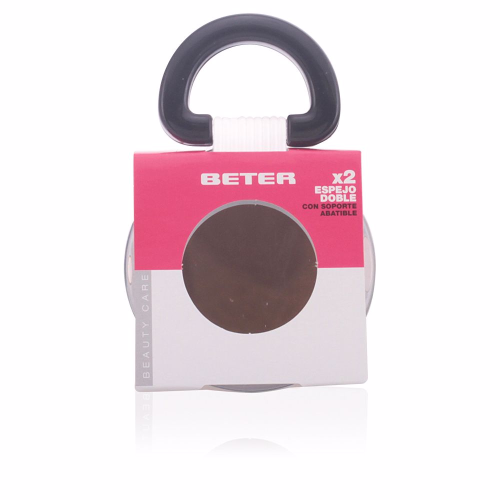 ESPEJO doble x2 con soporte abatible 9 cm 1 pz