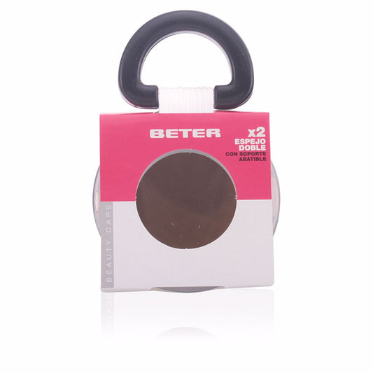 ESPEJO doble x2 con soporte abatible 9 cm 1 pz
