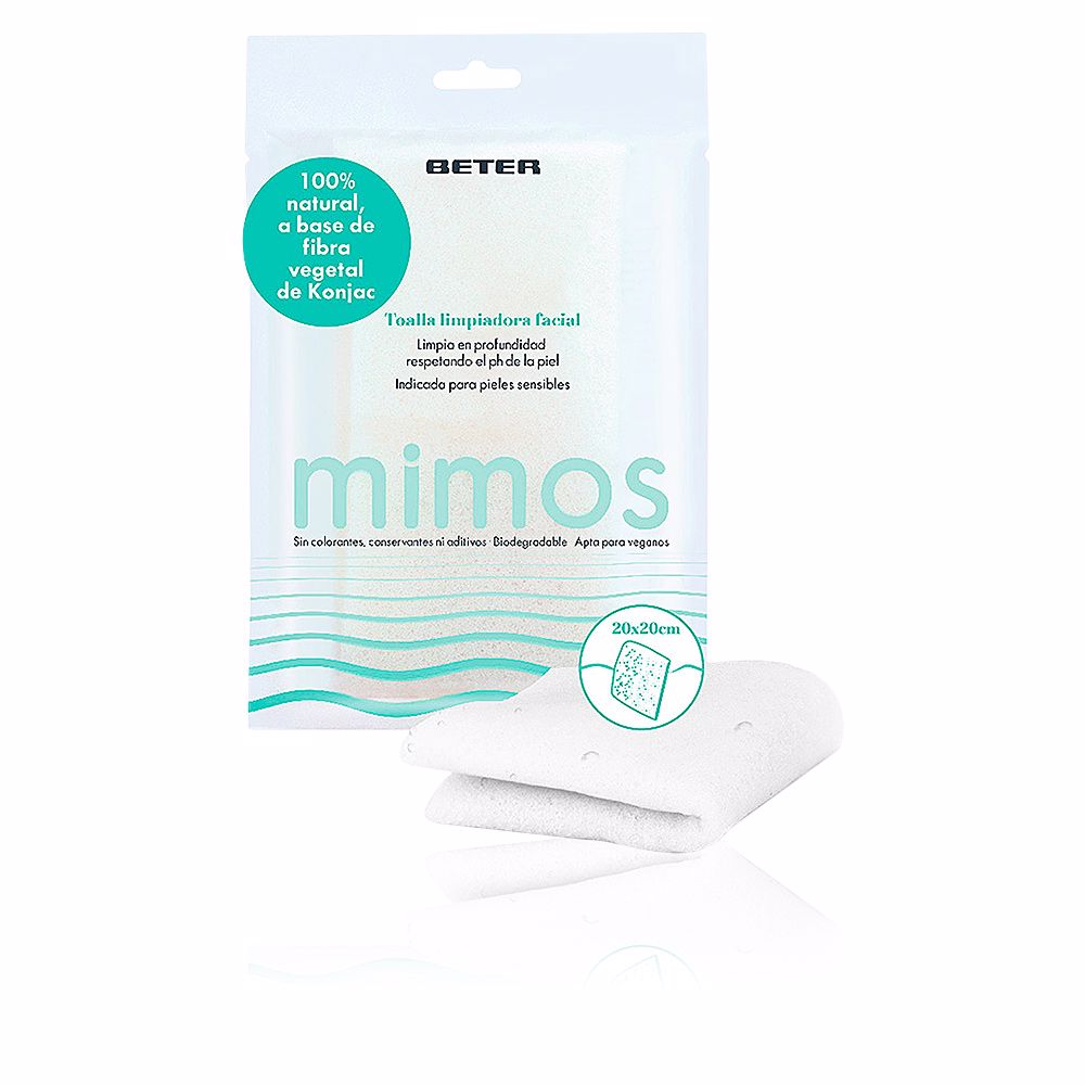 KONJAC TOALLA limpiadora facial-Mimos 1 u