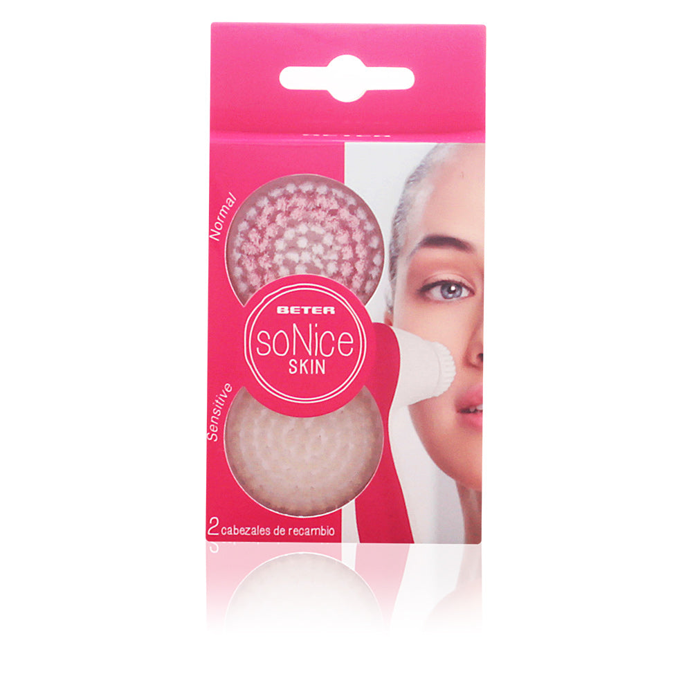 CEPILLO FACIAL recambio cabezal so nice skin 2 uds