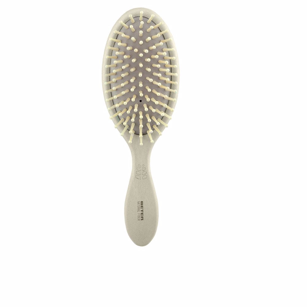 PNEUMATIC BRUSH natural fiber wooden bristles #beige 1 unit