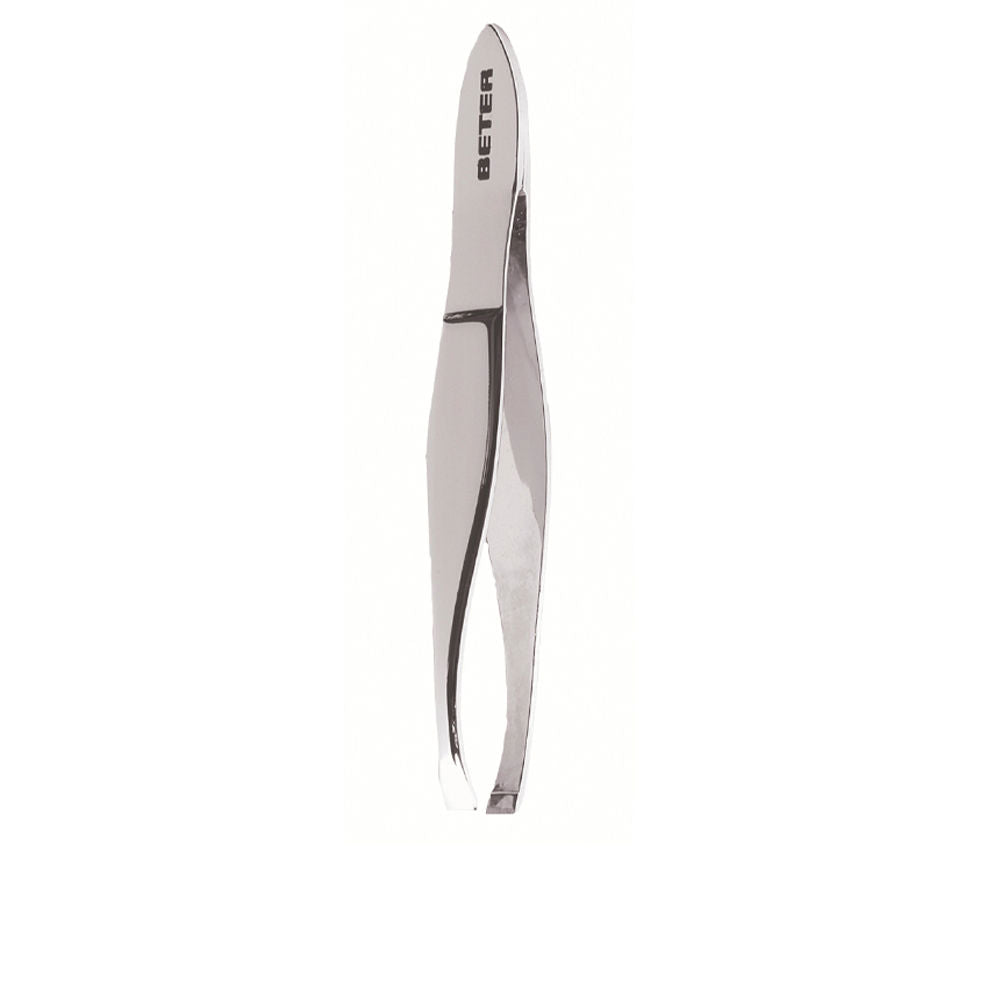 TWEEZERS straight chrome tip 1 unit