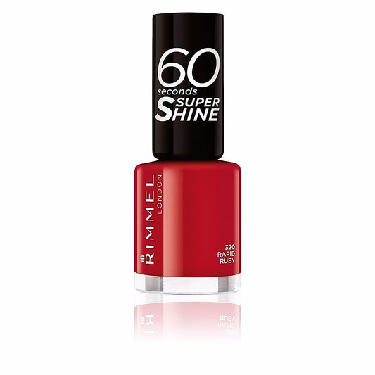 60 SECONDS SUPER SHINE nail polish #320-rapid ruby 8 ml
