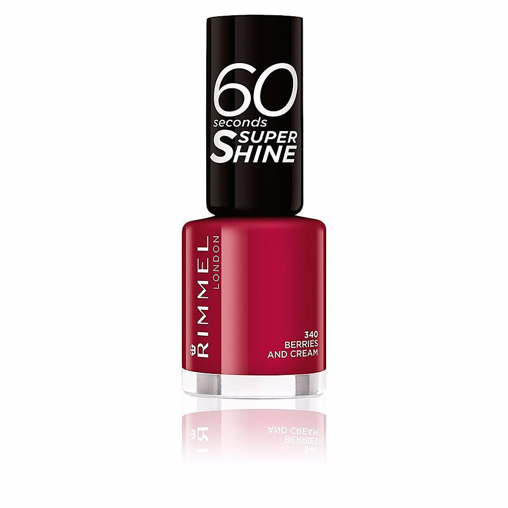 60 SECONDS SUPER SHINE nail polish #340-berries and cream 8 ml