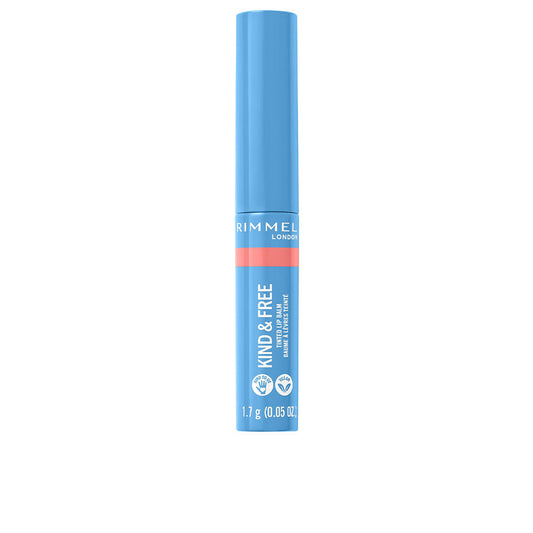 KIND &amp; FREE tinted lip balm #004-hibiscus blaze 1.7g