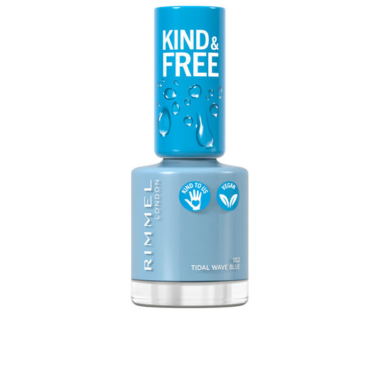 KIND & FREE nail polish #152-tidal wave blue