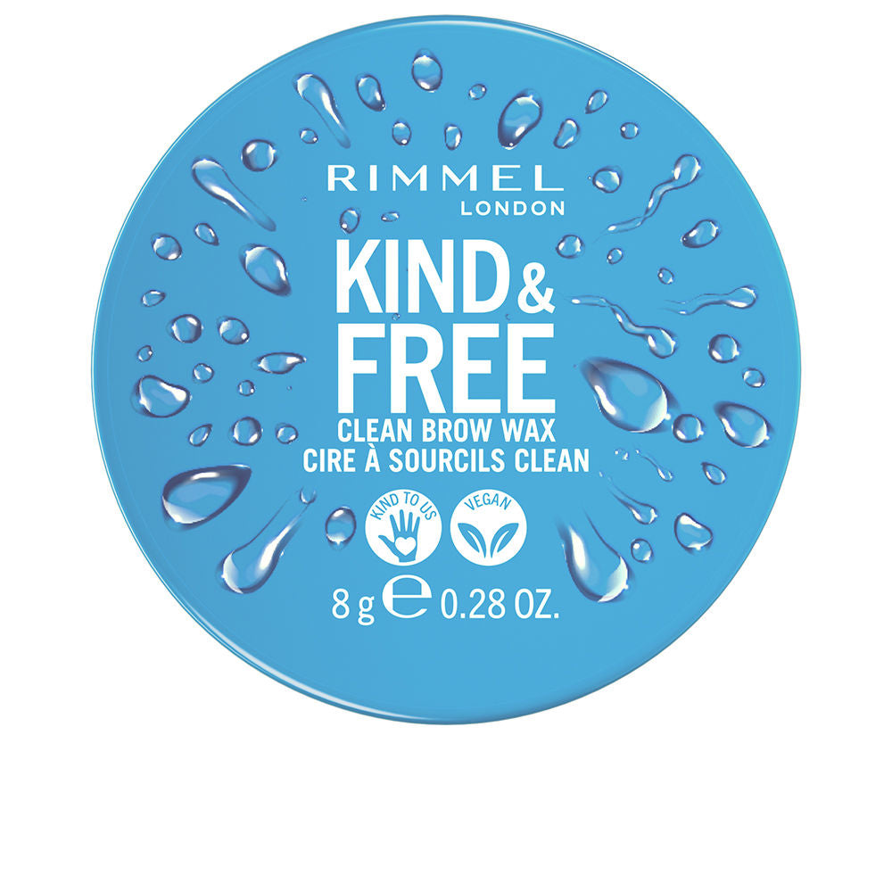 KIND &amp; FREE clean brow wax #001-clear 8 gr