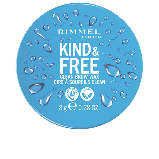 KIND &amp; FREE clean brow wax #001-clear 8 gr