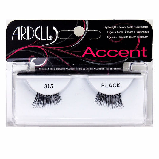 ACCENT eyelashes #315-black 1 u