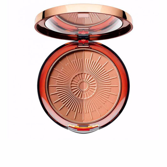 BRONZING POWDER COMPACT longlasting rechargeable #50-almond 10 gr