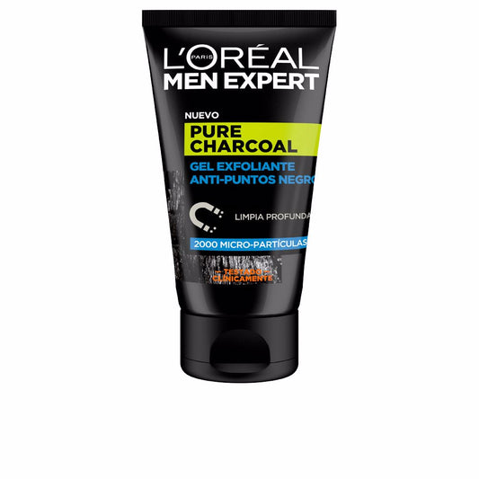 L'Oréal Paris Men Expert Pure Charcoal Gel Exfoliante P.Negros 100 Ml - Salevare.com
