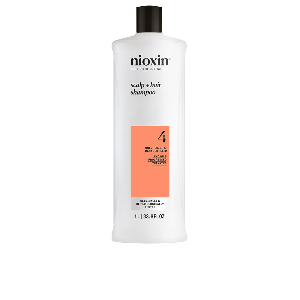 SYSTEM 4 - Shampoo - Dyed and Damaged Hair with Advanced Weakening 1000 ml