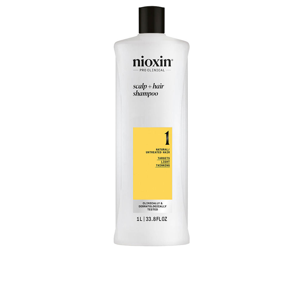 SYSTEM 1 - Shampoo - Natural Hair with Mild Weakening 1000 ml