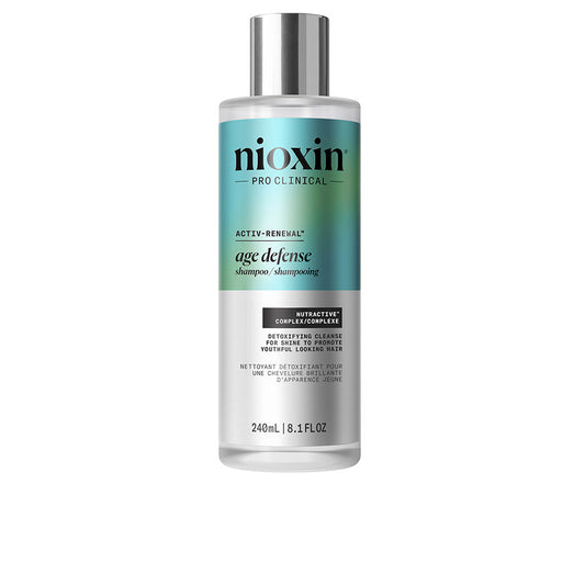 AGE DEFENSE anti-aging shampoo purifies the scalp with niacinamide 240 ml