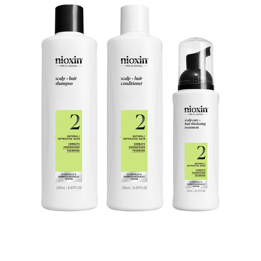 SYSTEM 2 - Kit - Treatment for Natural Hair with Advanced Thinning 3 units