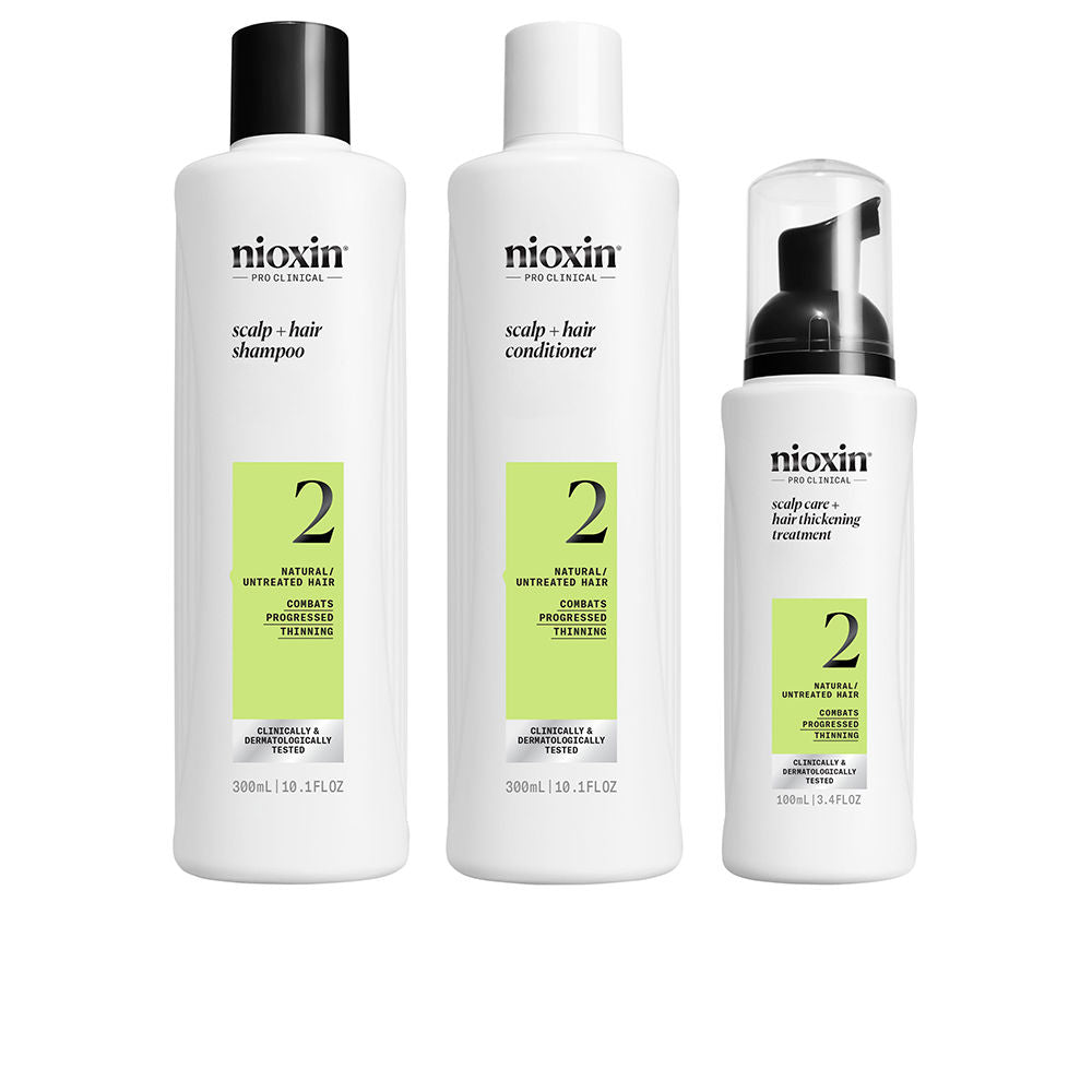 SYSTEM 2 - Kit - Treatment for Natural Hair with Advanced Weakening 3 units