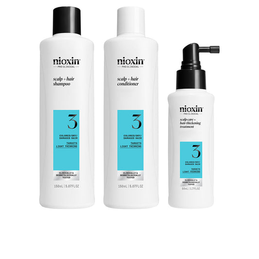 SYSTEM 3 - Kit - Treatment for Colored Hair with Mild Thinning 3 units