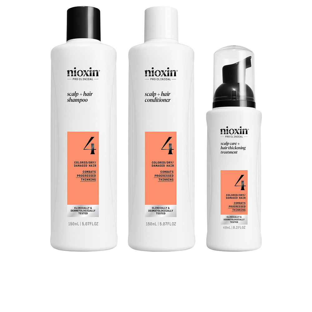 SYSTEM 4 - Kit - Treatment for Colored Hair with Advanced Thinning 3 units