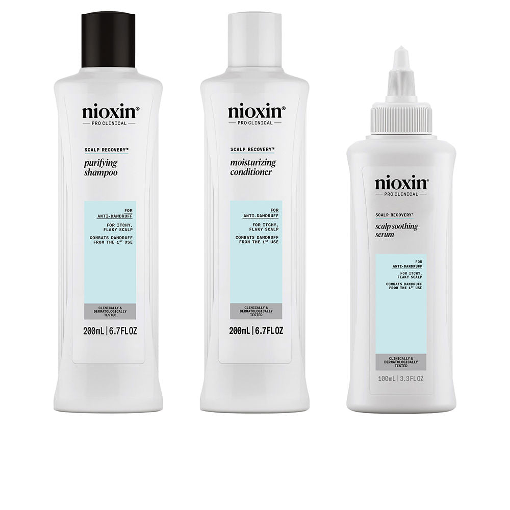 SCALP RECOVERY - Anti-Dandruff Kit - Flaky and Itchy Scalp 3 u
