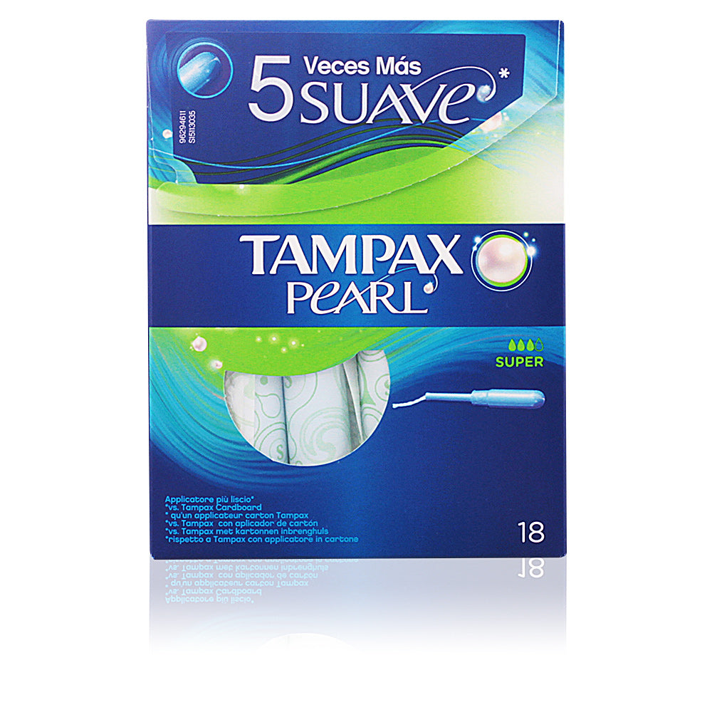 TAMPAX PEARL tampón super 18 uds