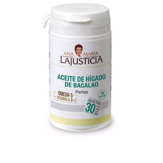 Ana María Lajusticia Aceite De Higado De Bacalao + Vitamina E 90 Perlas - Salevare.com