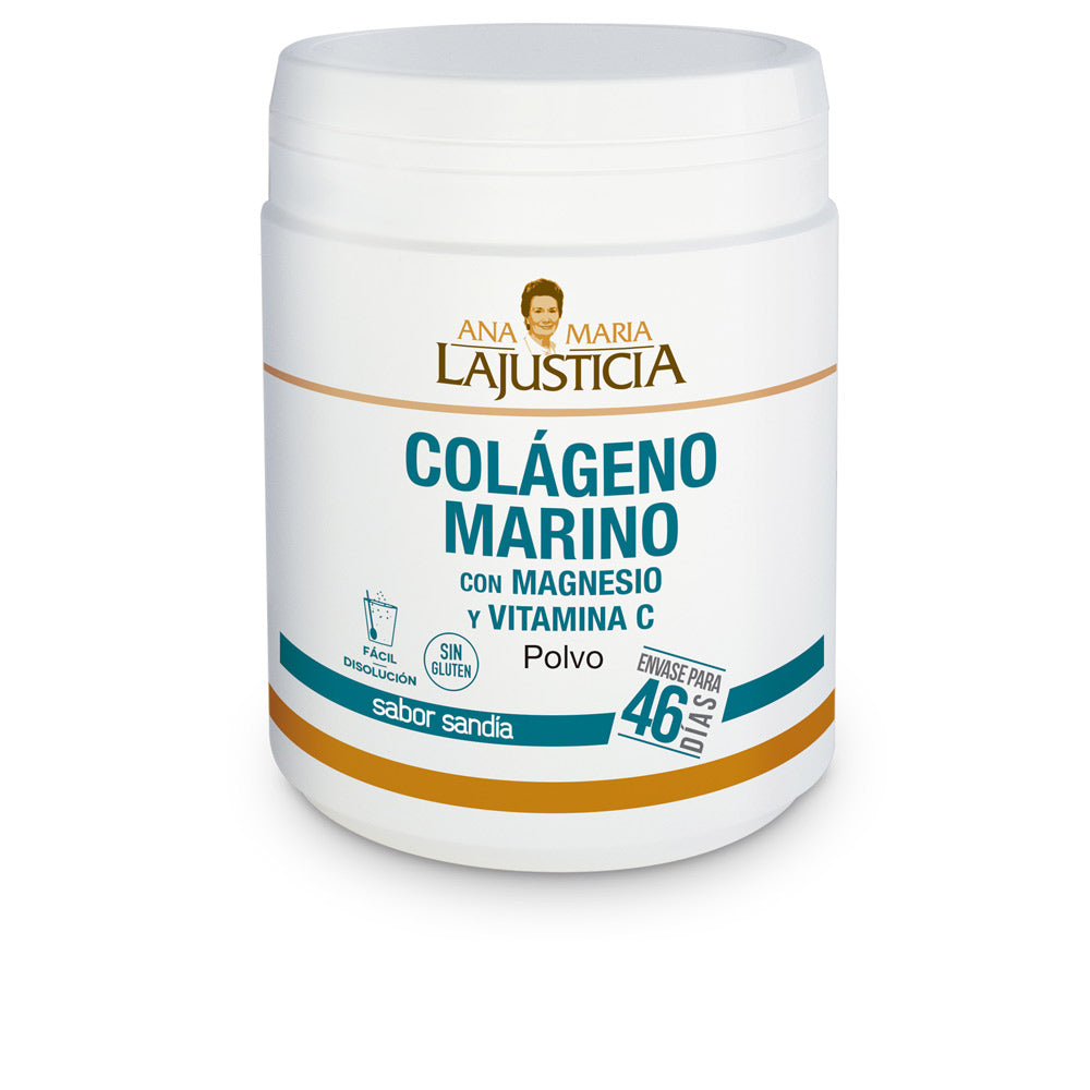 Ana María Lajusticia Marine Collagen With Magnesium And Vitamin C, Watermelon Flavor, Powder 135 G - Salevare.com