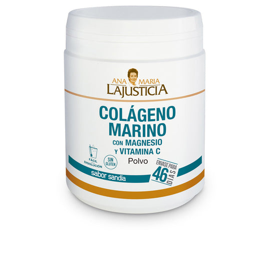 Ana María Lajusticia Marine Collagen With Magnesium And Vitamin C, Watermelon Flavor, Powder 135 G - Salevare.com