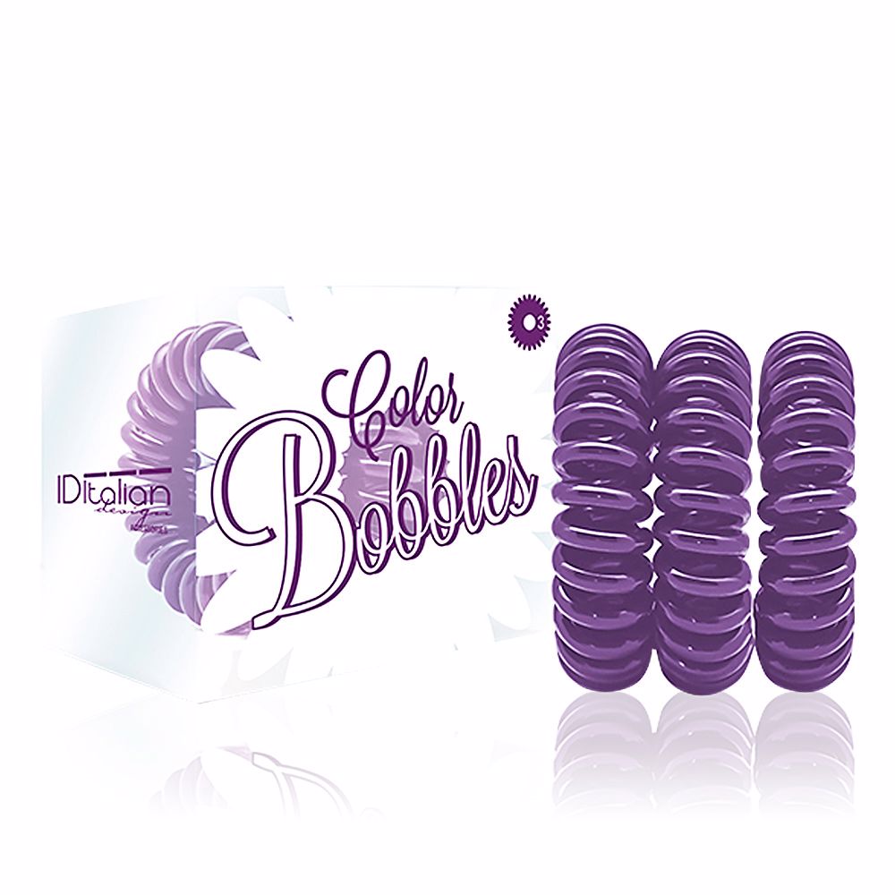 COLOR BOBBLES hair tie #fuchsia 3 u
