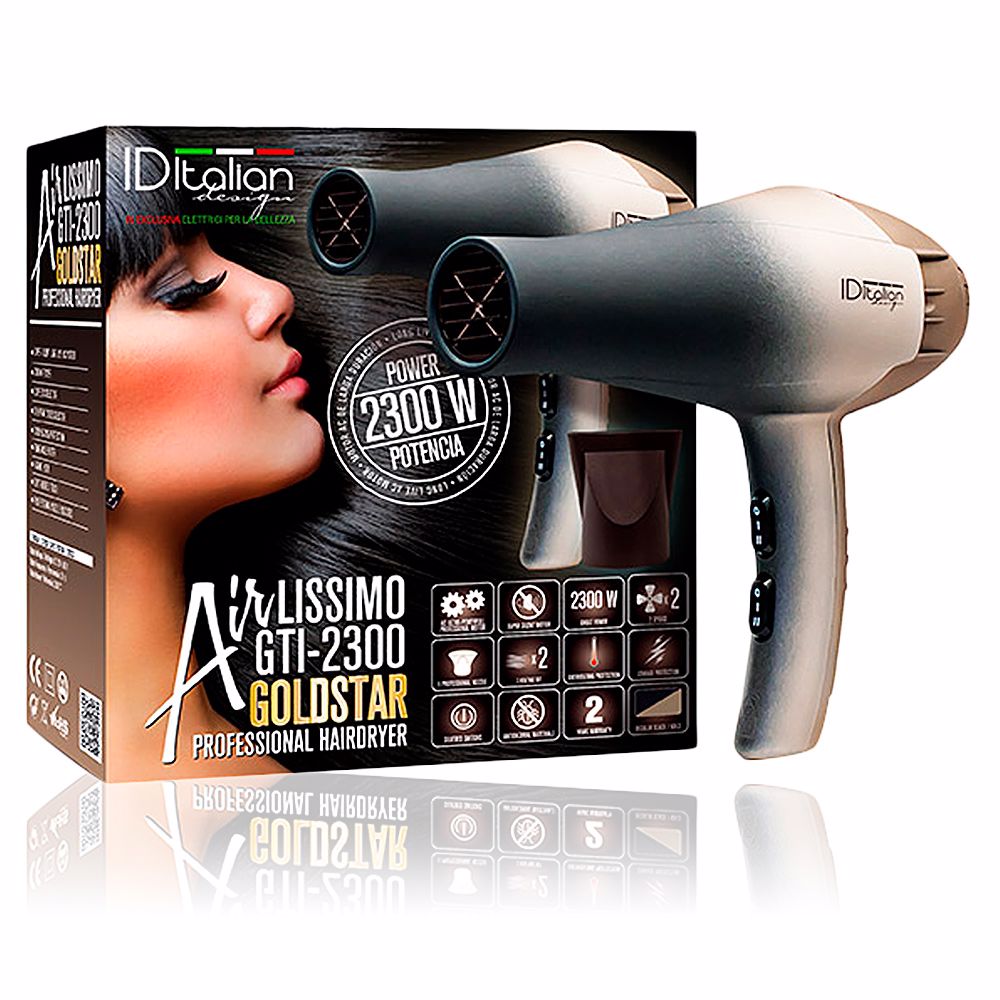 AIRLISSIMO GTI 2300 GOLD STAR professional hair dryer 1 unit