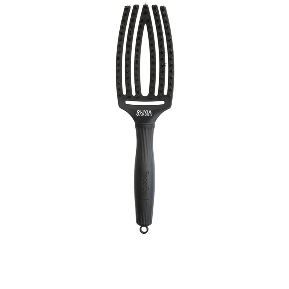 FINGERBRUSH BOAR & NYLON FULL BLACK #M 1 u
