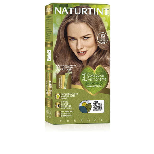 NATURTINT ammonia-free hair dye #6G-Dark Golden Blonde 170 ml
