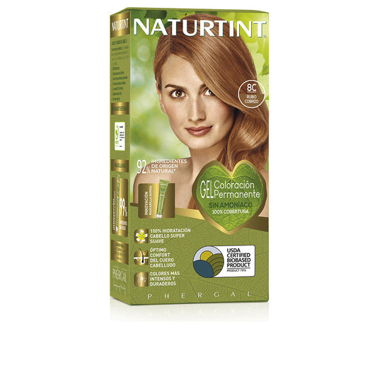 NATURTINT ammonia-free dye #8C-Copper Blonde 170 ml