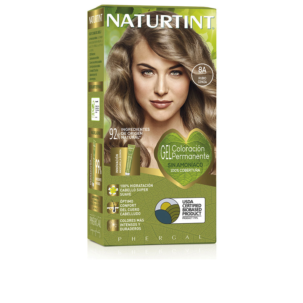 NATURTINT ammonia-free dye #8A-Ash Blonde 170 ml
