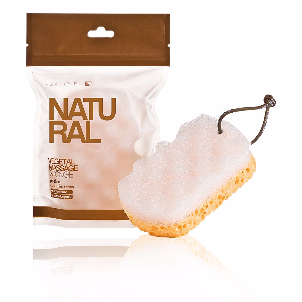 NATURAL ESPONJA vegetal masaje bath peeling 1 u