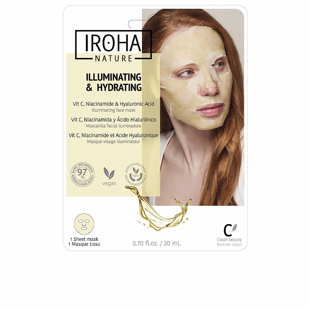 TISSUE MASK brightening vitamin C + HA 1 u