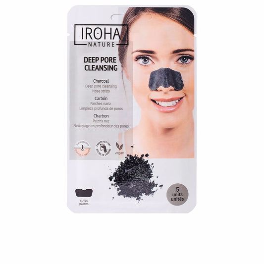 DETOX CHARCOAL BLACK nose strips 5 u