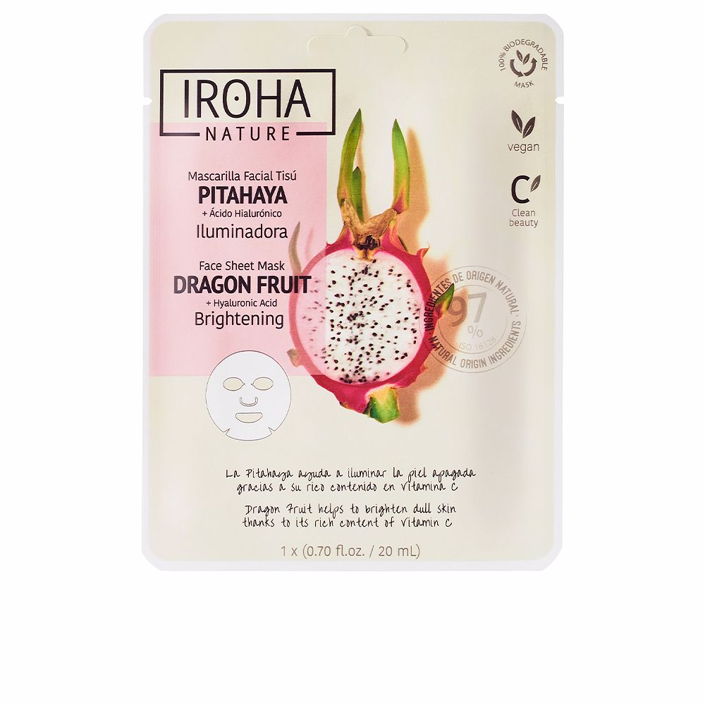 NATURE MASK dragon fruit + hyaluronic acid 1 u