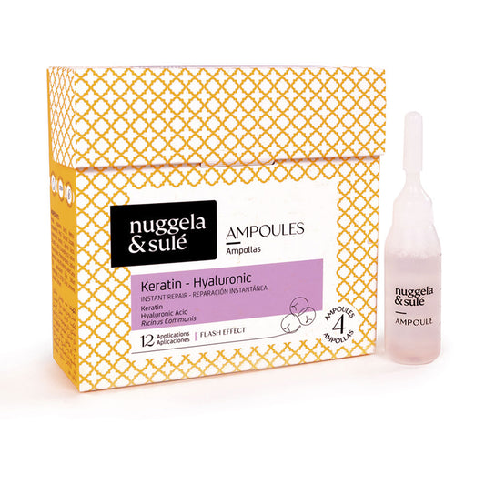 KERATIN HYALURONIC hair ampoules 4 units