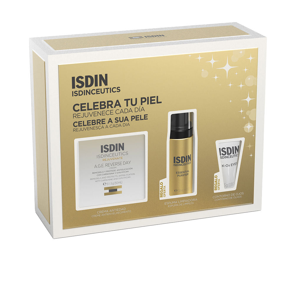ISDINCEUTICS AGE REVERSE DAY ANTI-AGING CREAM SET 3 pcs