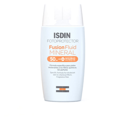 FUSION FLUID MINERAL PHOTOPROTECTOR 0% chemical filters SPF50+ 50 ml