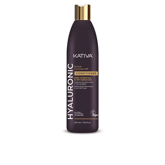 KATIVA HYALURONIC keratin &amp; coenzyme Q10 conditioner 500 ml