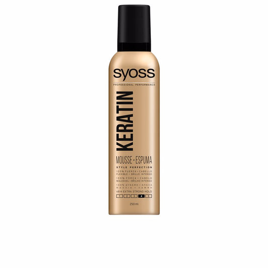 KERATIN flexible and shiny mousse 250 ml