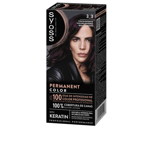 PERMANENT COLOR #3.3-Violín Intenso 1 u