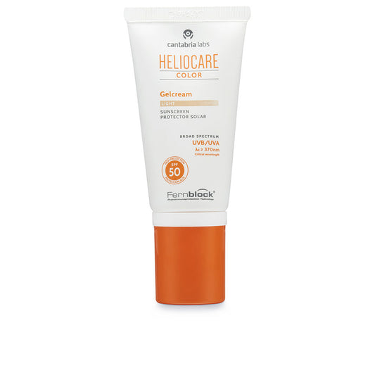 HELIOCARE COLOR sunscreen with cream gel color SPF50 #light 50 ml